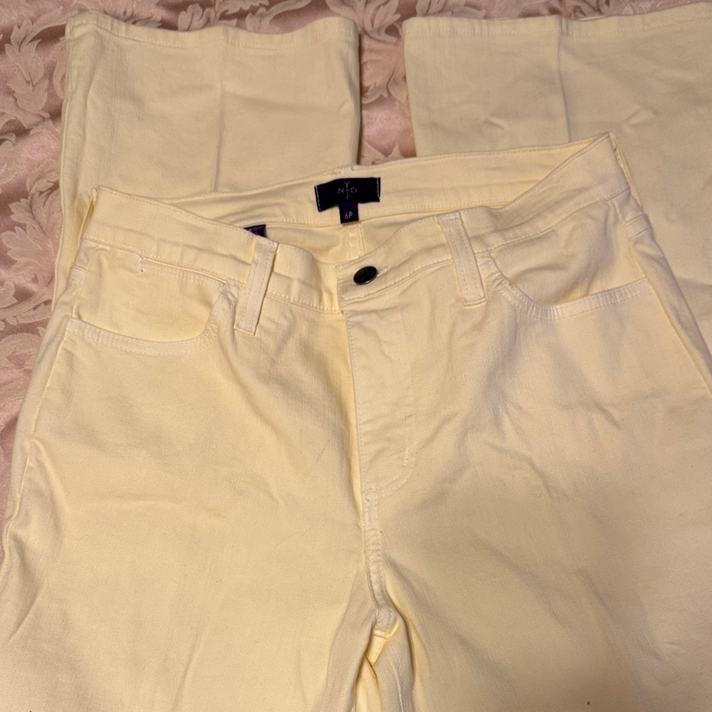 NYDJ Yellow Denim Jeans